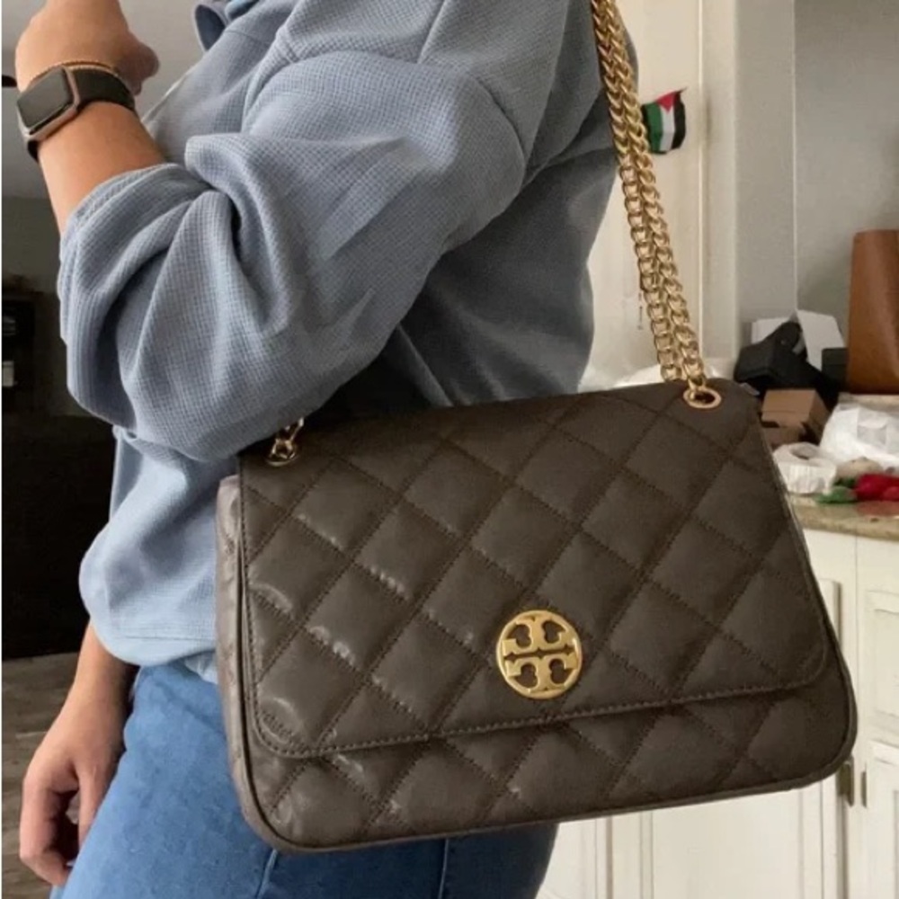 Tory Burch Willa Quilted Shoulder Bag
